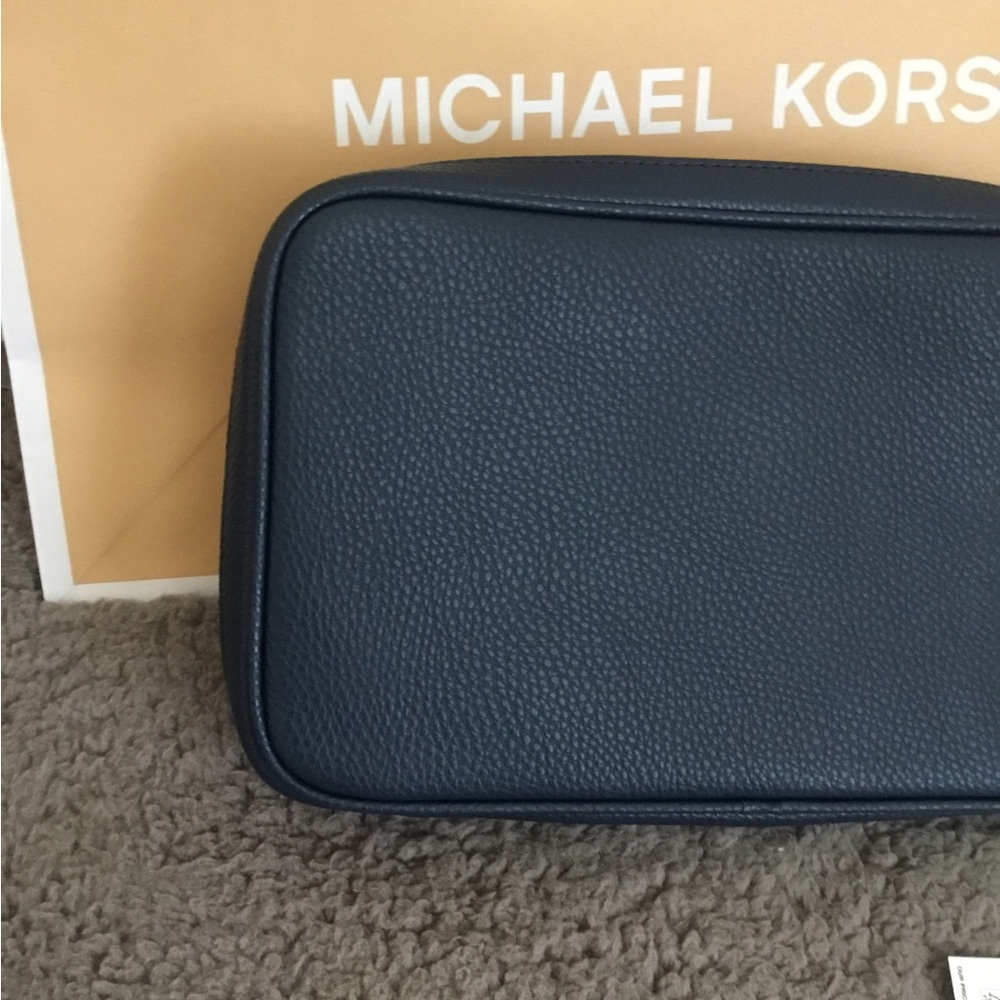 NWT Michael Kors Mens Cooper Tech Travel Organizer- Navy Blue - Picture 4 of 10